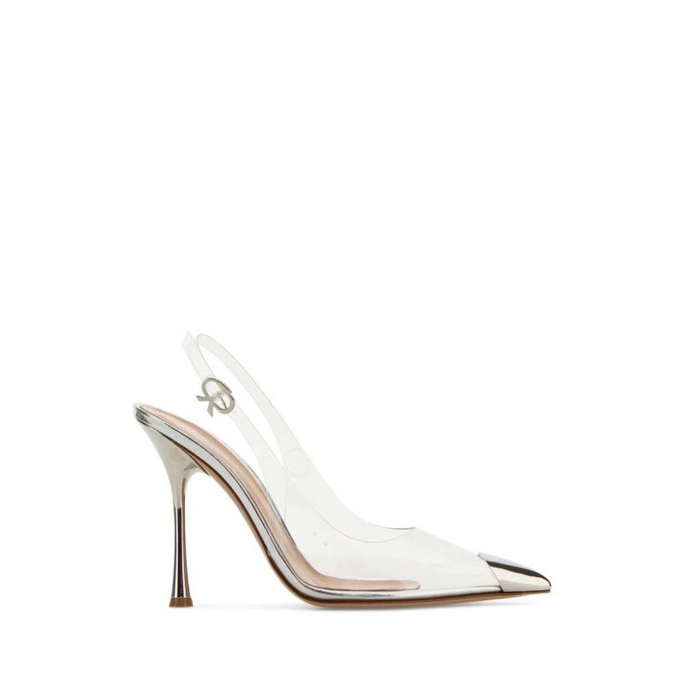 Gianvito Rossi Women Transparent Pvc Diana Pumps